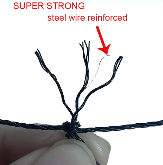 Marine-grade stainless steel cat net with braided wire core, engineered for salt-air coastal environments and extreme weather exposure