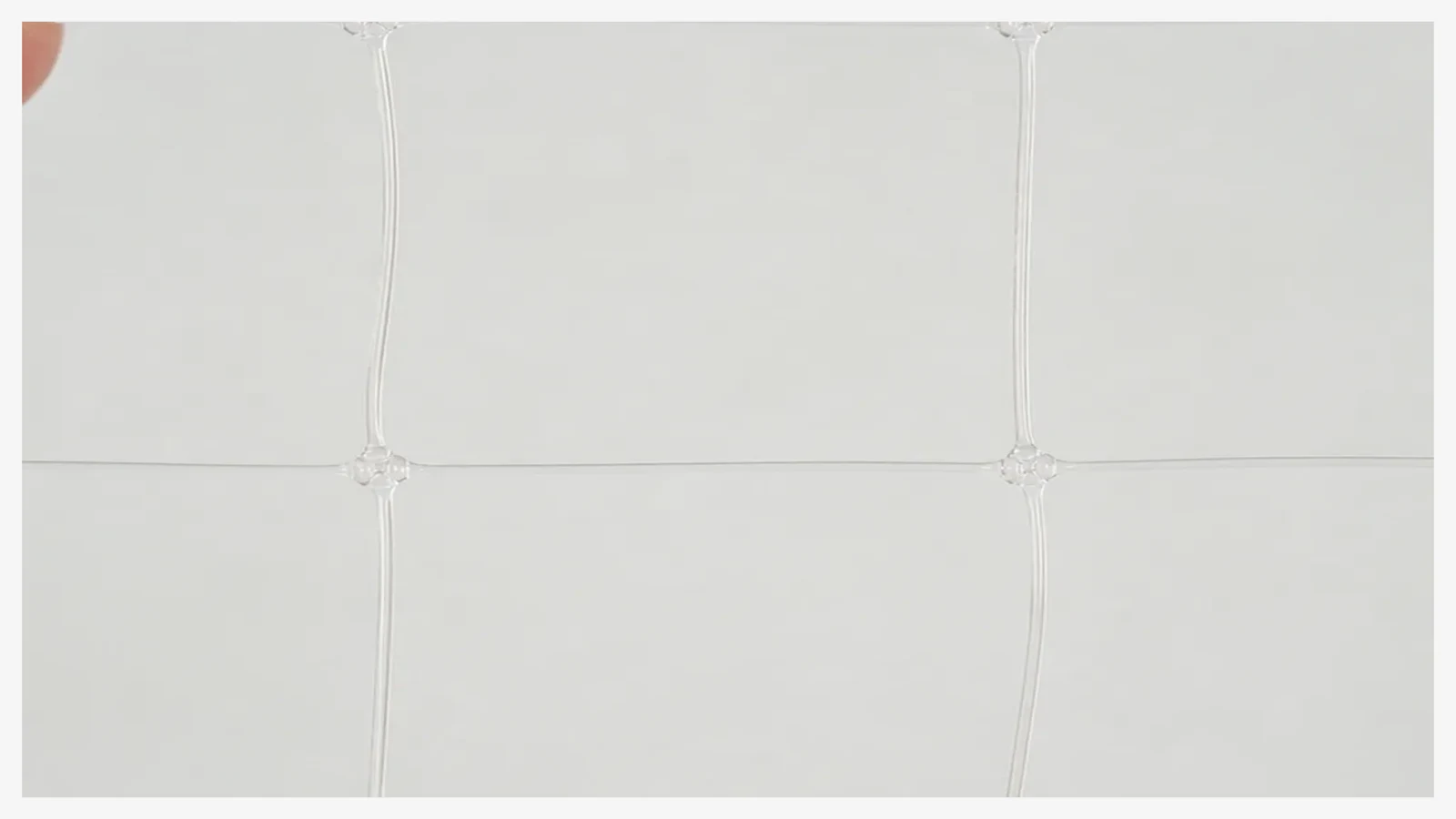 Wire-reinforced cat net for a stair opening